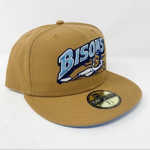 New Era Bisons Wheat Glacier Blue Exclusive Drop 7 1/2 NWT